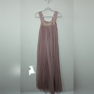 Wildling Well Dressed Wolf Queen Josephine Maxi Dress Mauve Dawn NEW Girl Size 8
